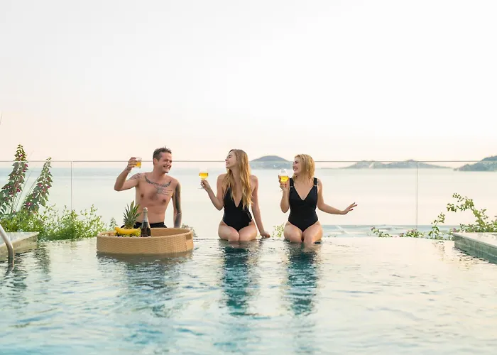 Villa Beachfront White With Private Swimming Pool