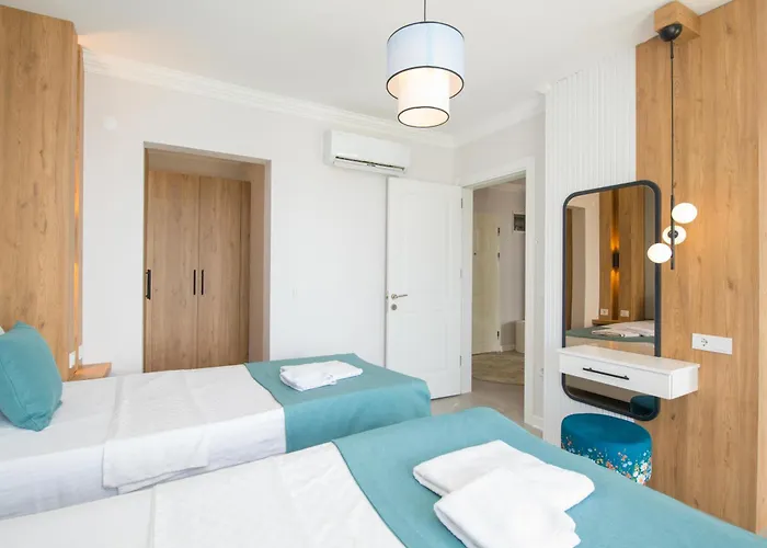 Villa Beachfront White Wıth Private Swimming Pool Kalkan