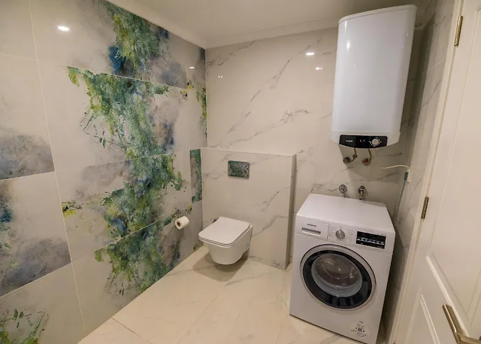 Beachfront White Wıth Private Swimming Pool *