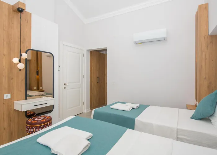 Villa Beachfront White Wıth Private Swimming Pool